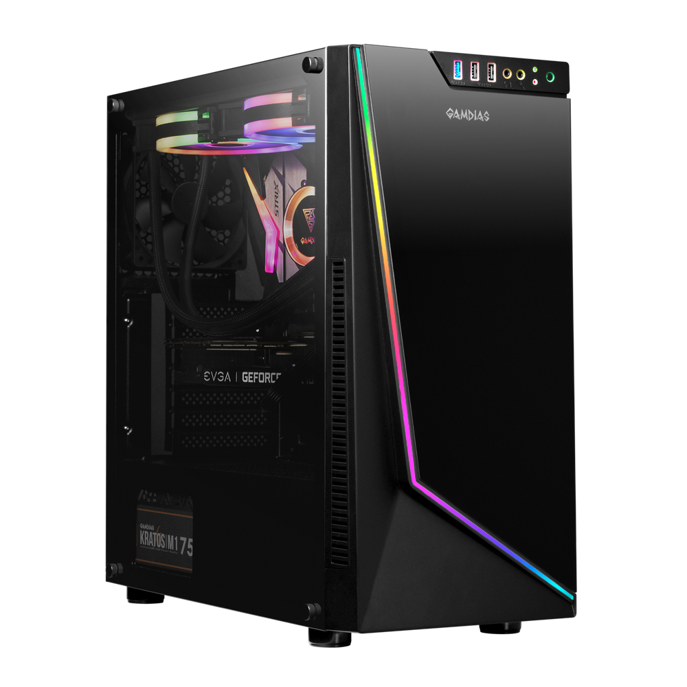 GAMDIAS ARGUS M1 MID TOWER GAMING CASE