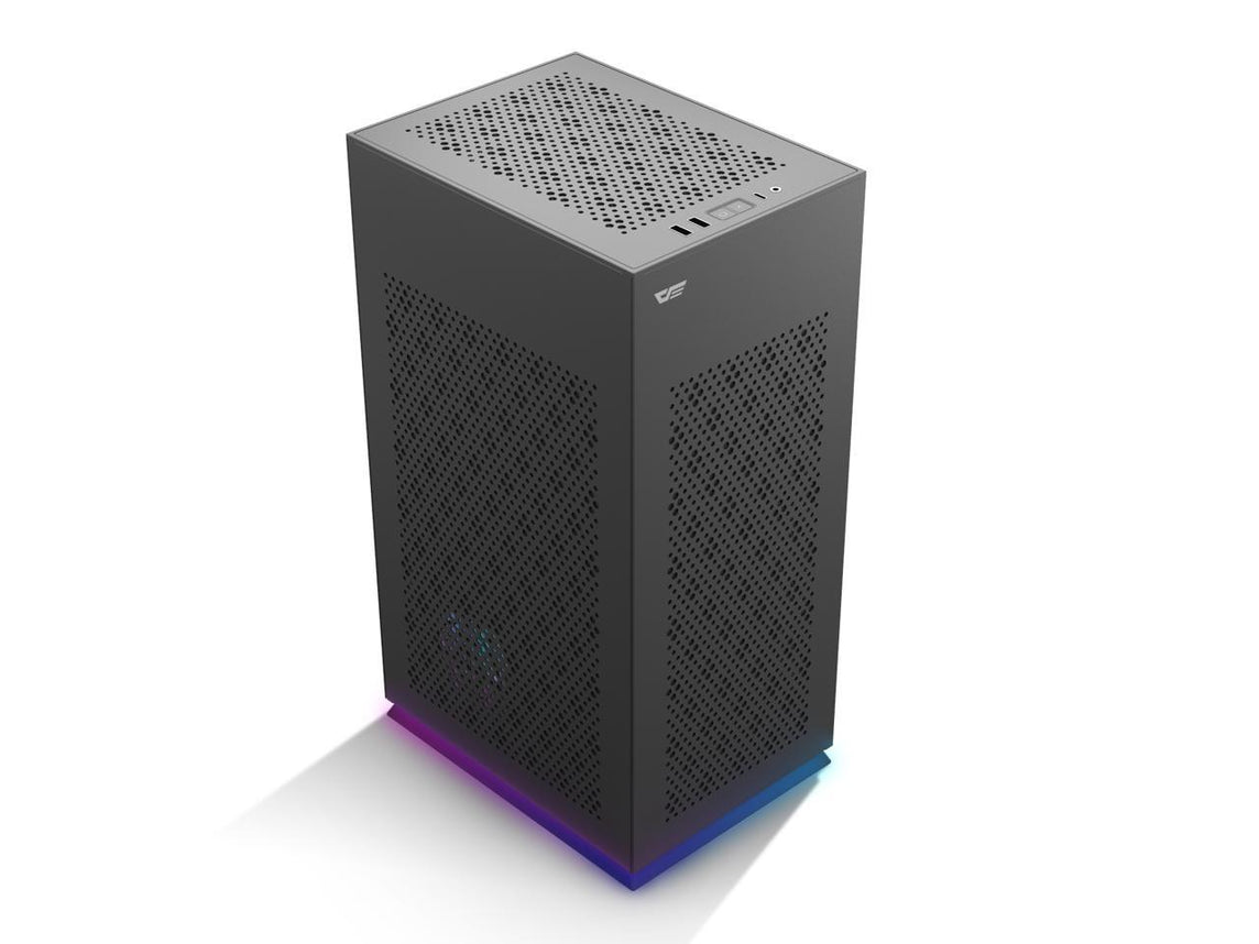 DARKFLASH DLH21 MINI TOWER TYPE ITX BLACK GAMING CASE