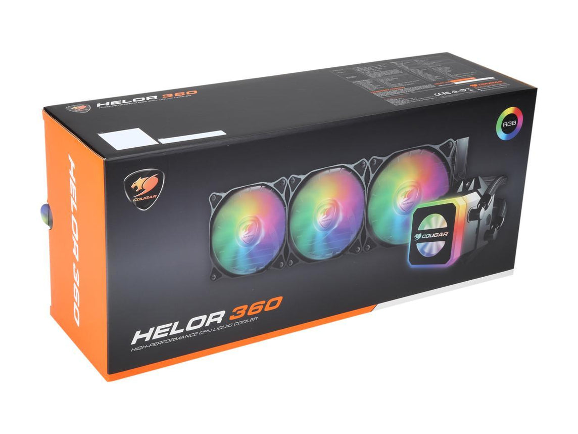 COUGAR HELOR 360, AIO LIQUID  COOLER