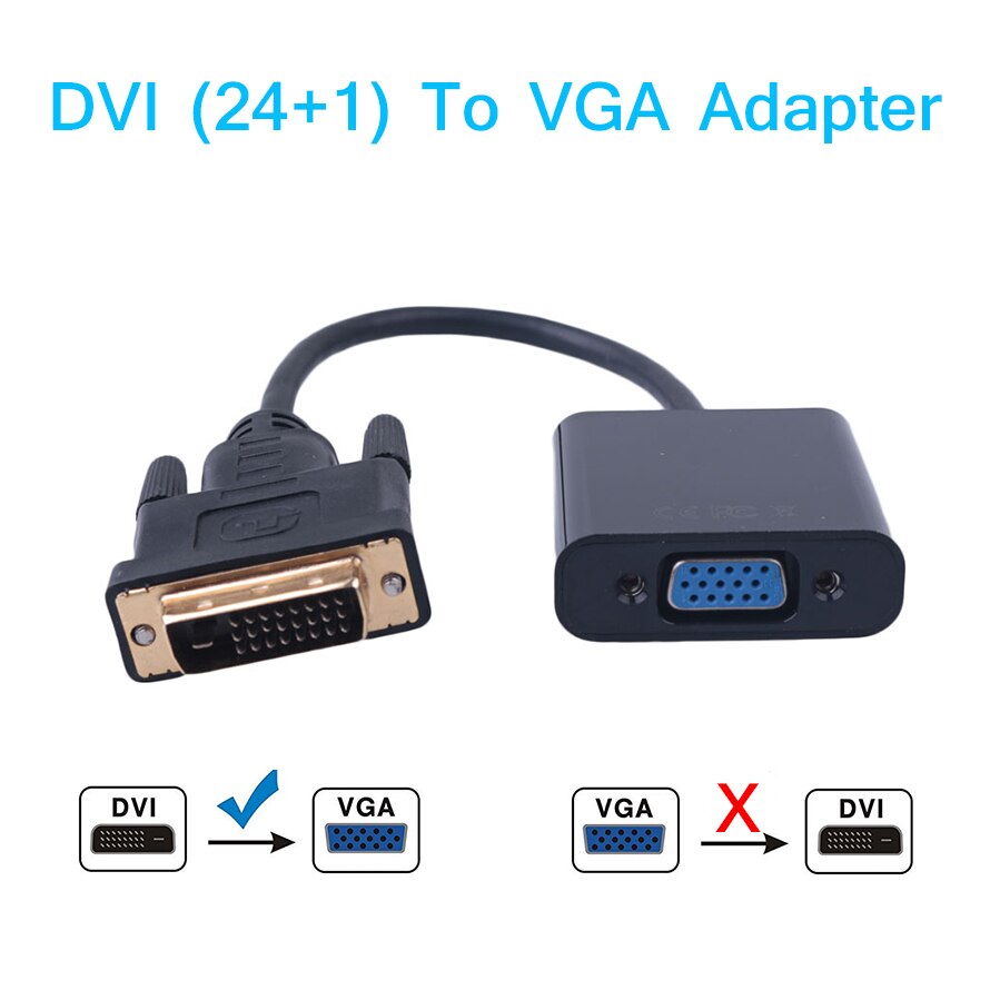 DVI-D TO VGA ADAPTER