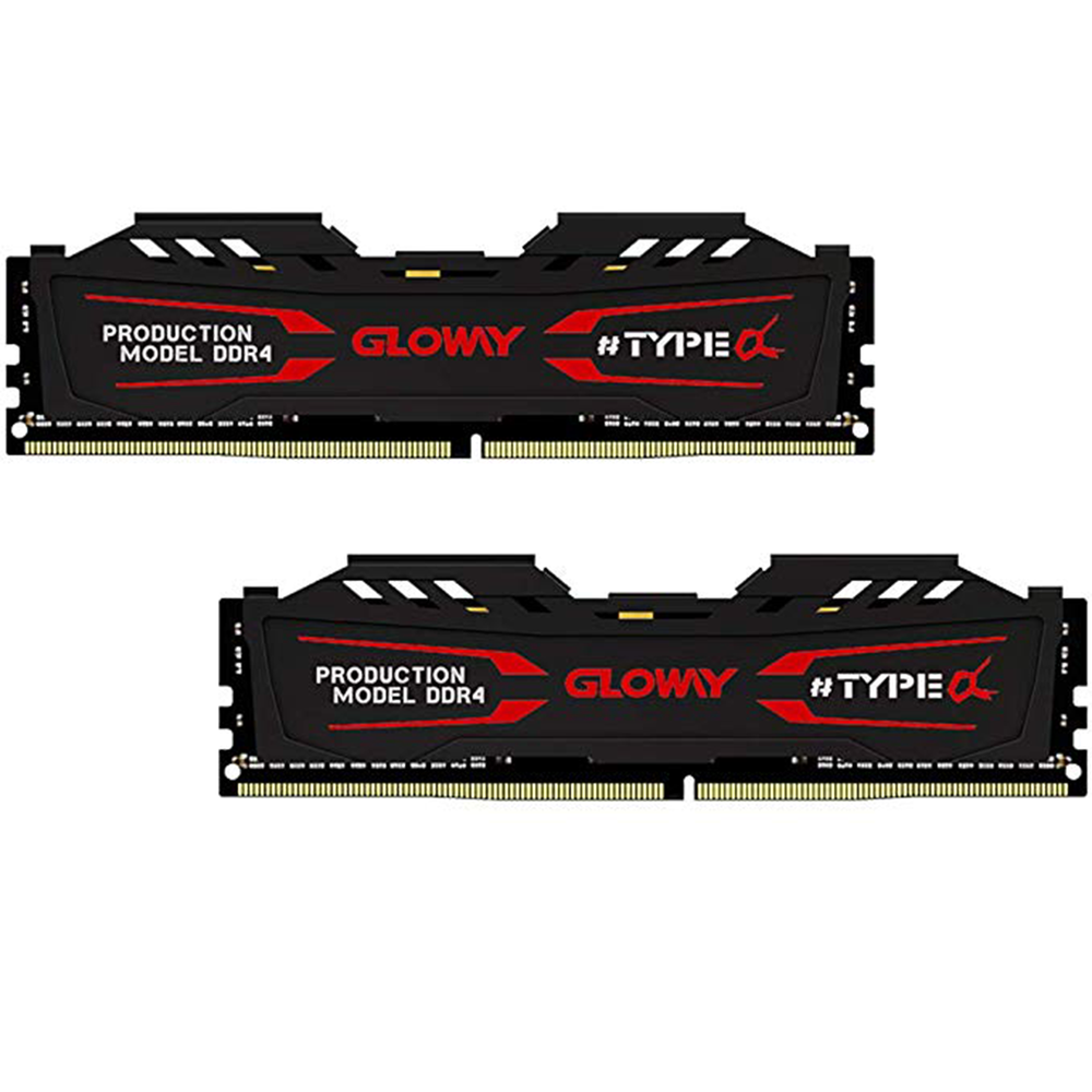 GLOWAY TYPEa GAMING RAM 8GB 288-Pin DDR4 SDRAM DDR4 2666 (PC4 21300) DESKTOP MEMORY