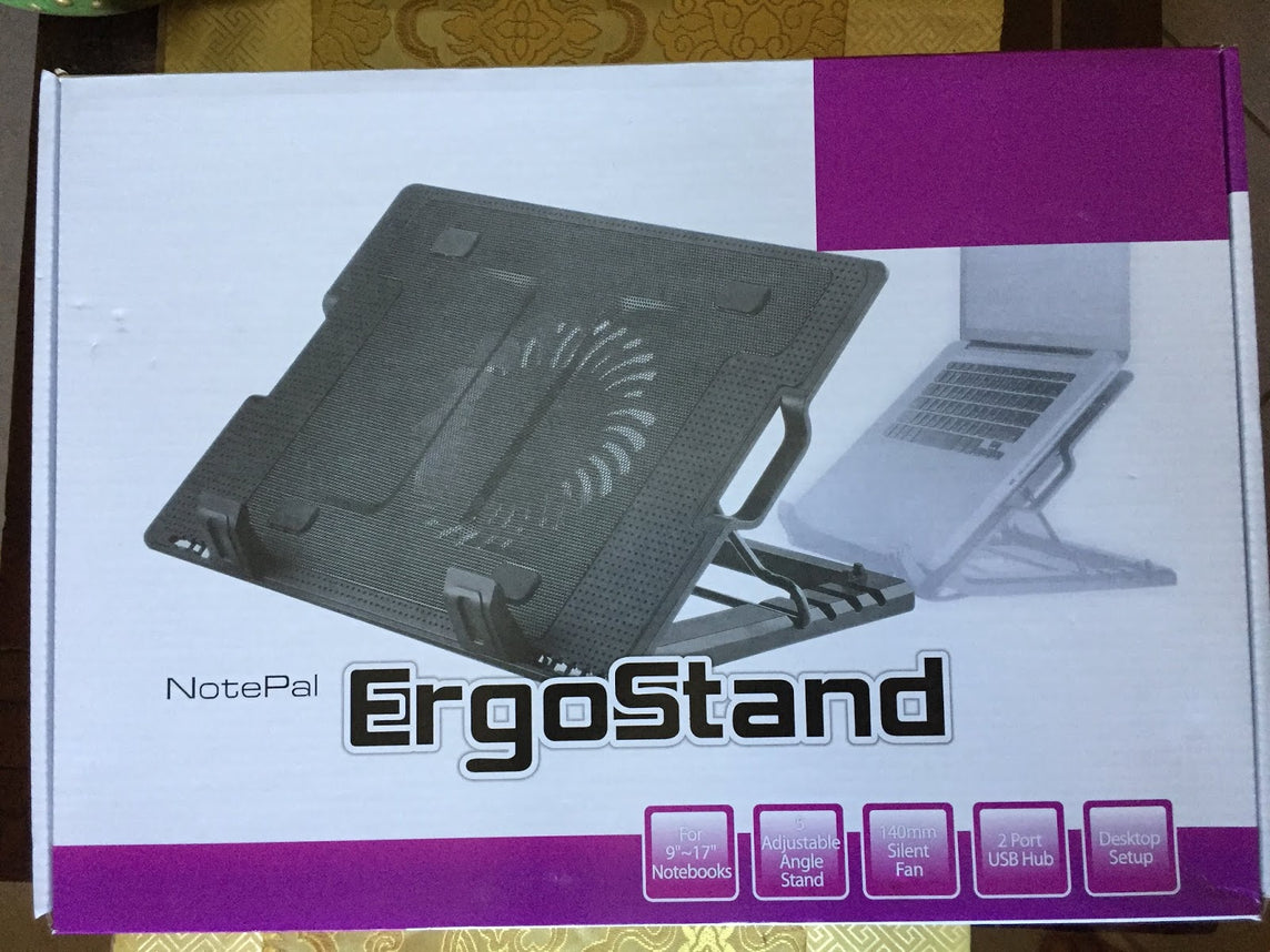 ERGOSTAND N17266 COOLING FAN UNIVERSAL LAPTOP COOLER