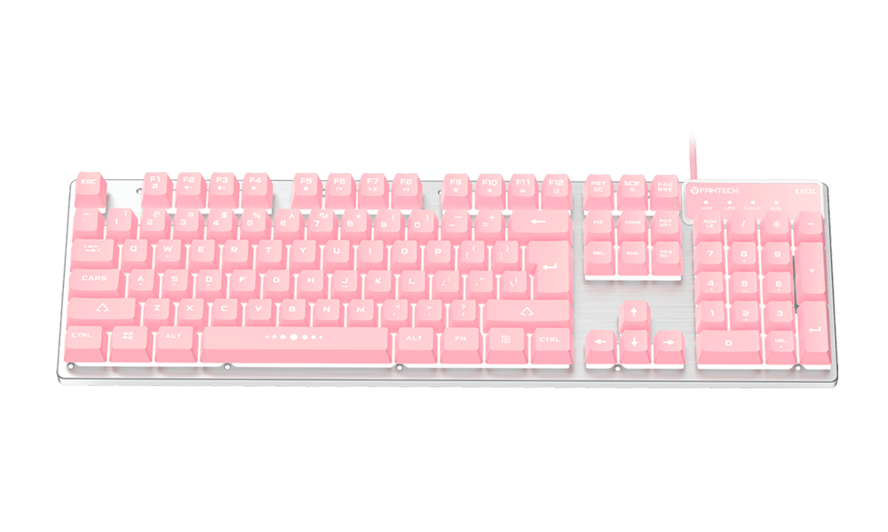 FANTECH K613L FIGHTER II PINK KEYBOARD