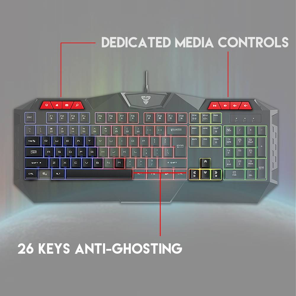 FANTECH P31  HERO POWER PACK KEYBOARD, MOUSE, MOUSE PAD COMBO SET