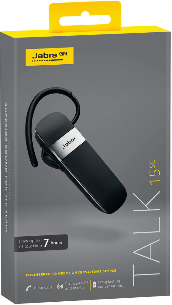 JABRA TALK 15 BLUETOOTH BLACK HEADSET