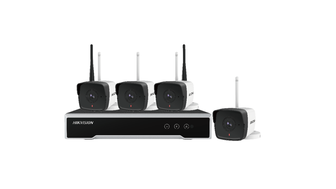 HIKVISION 4 CHANNEL WIFI NVR KIT 2MP MODEL NK42WO CCTV KIT