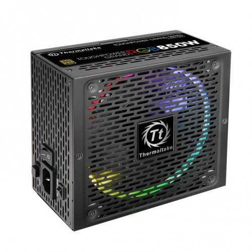 THERMALTAKE TOUGHPOWER GRAND RGB 850W SMART ZERO FAN 80 PLUS GOLD CERTIFIED FULL MODULAR POWER SUPPLY