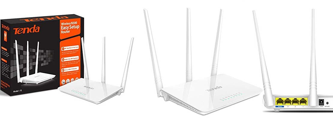 TENDA F3 300Mbps WIRELESS ROUTER