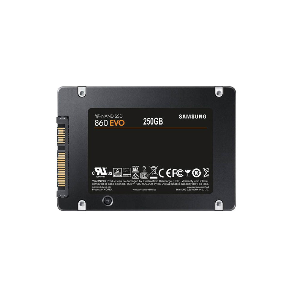 SAMSUNG 860 EVO SERIES 2.5" 250GB SATA SSD