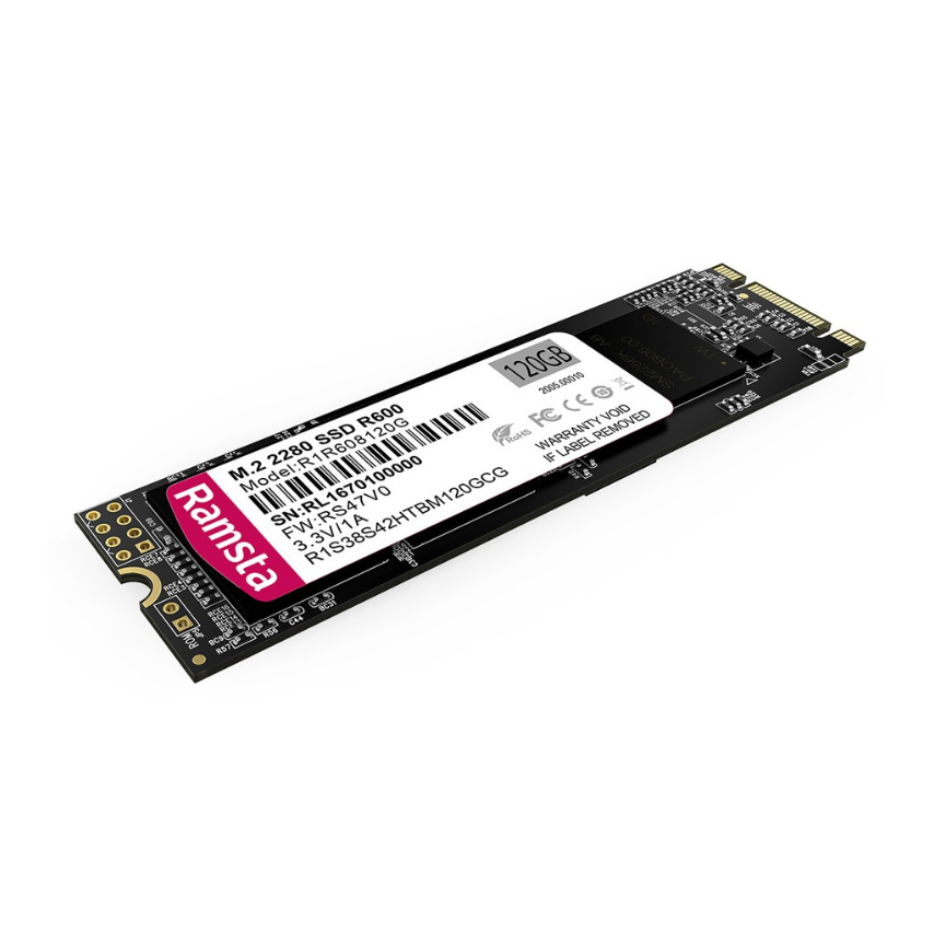 RAMSTA R600 M.2 2280 SATA 128GB SSD