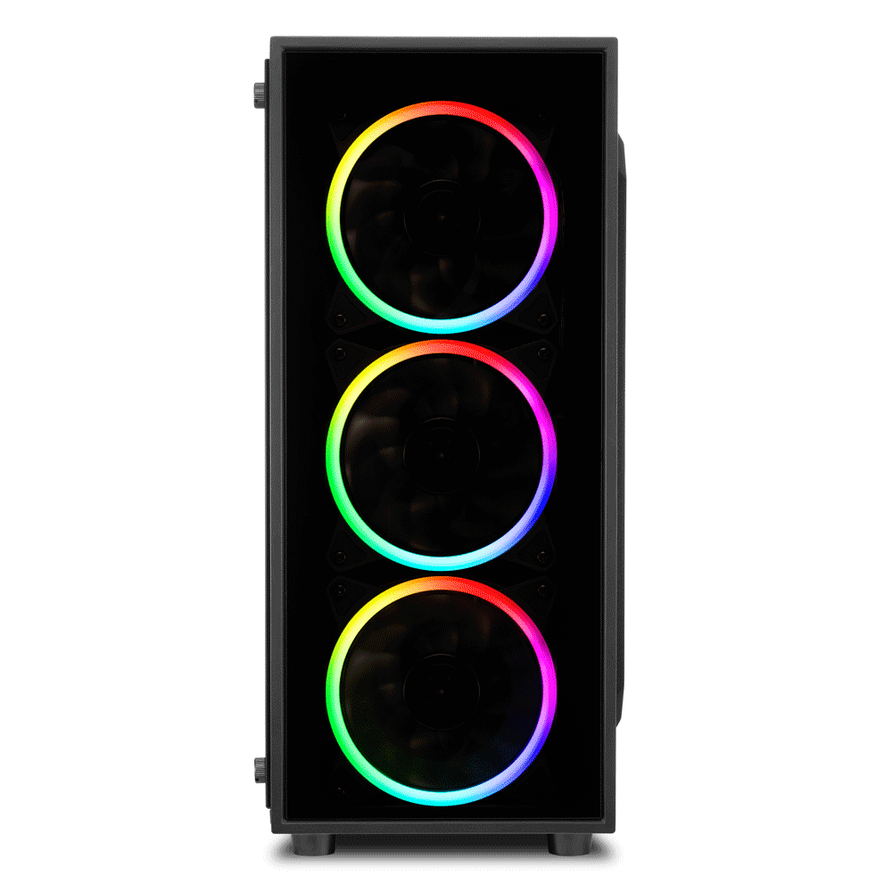 SHARKOON TG4 RGB ATX TG MID TOWER CASE (4X120MM RGB)