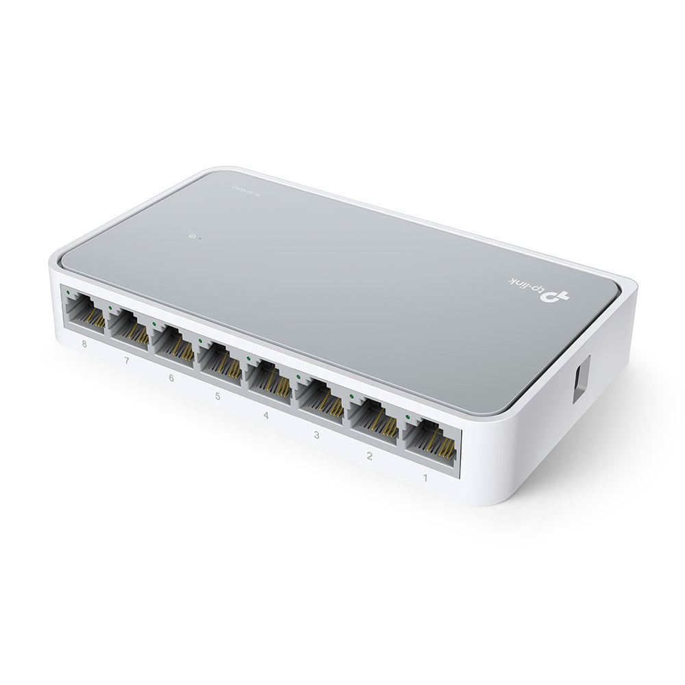 TP-LINK TL-SF1008D 8-PORT 10/100MBPS DESKTOP  SWITCH HUB