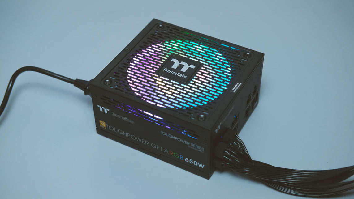 THERMALTAKE TOUGHPOWER GRAND GF1 ARGB 650WATTS 80+ GOLD APFC FULLY-MODULAR POWER SUPPLY