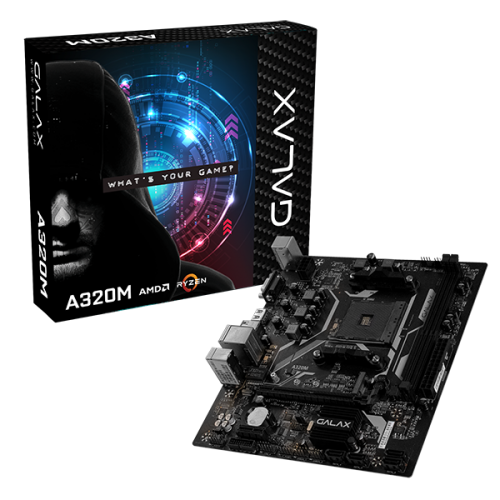 GALAX A320M AMD SATA 6GBPS DDR4 MOTHERBOARD