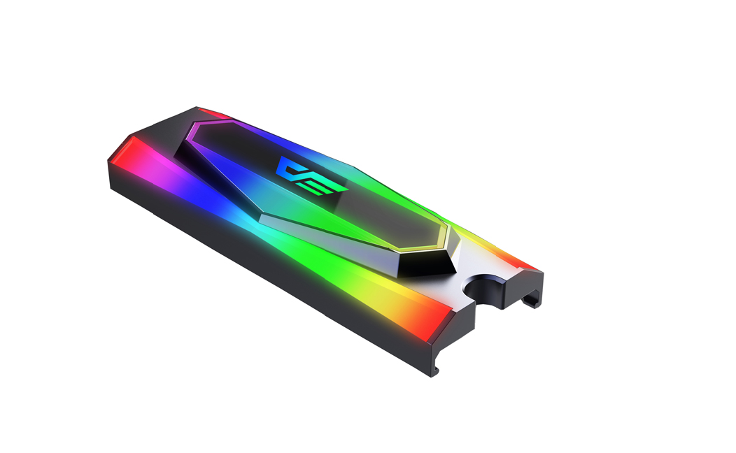 DARKFLASH DM2 5V ARGB M.2 SSD HEATSINK | ALUMINUM ALLOY HEATSINK