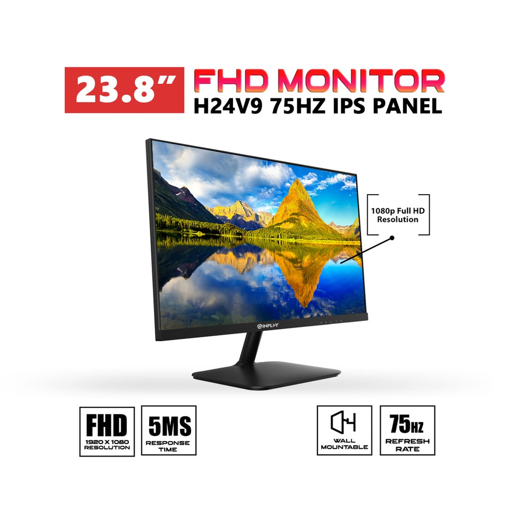 INPLAY H24V9 23.8" 75Hz IPS FLAT MONITOR