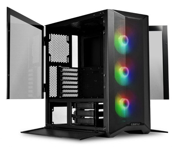 LIAN LI LANCOOL II MESH RGB BLACK TEMPERED GLASS ATX GAMING CASE