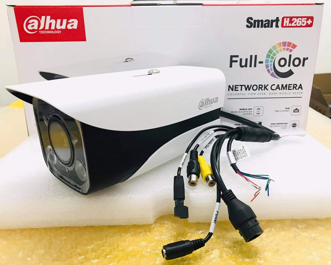 DAHUA DH-IPC-HFW2439MN AS-LED0B S2 4MP FULL COLOR BULLET NETWORK CCTV CAMERA