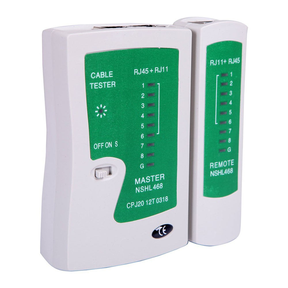 RJ45 AND RJ11 NETWORK CABLE LAN TESTER