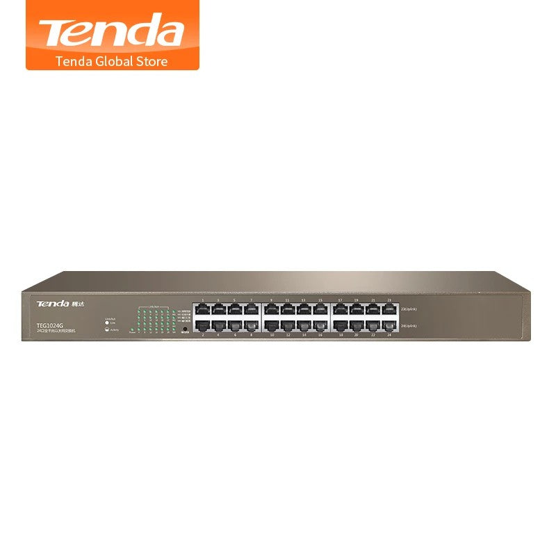 TENDA TEG1024D 24 PORT GIGABIT SWITCH HUB