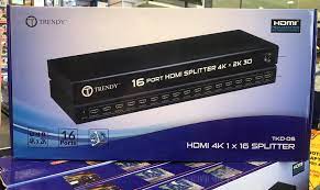 TRENDY TKD-06 HDMI SPLITTER 16 PORTS