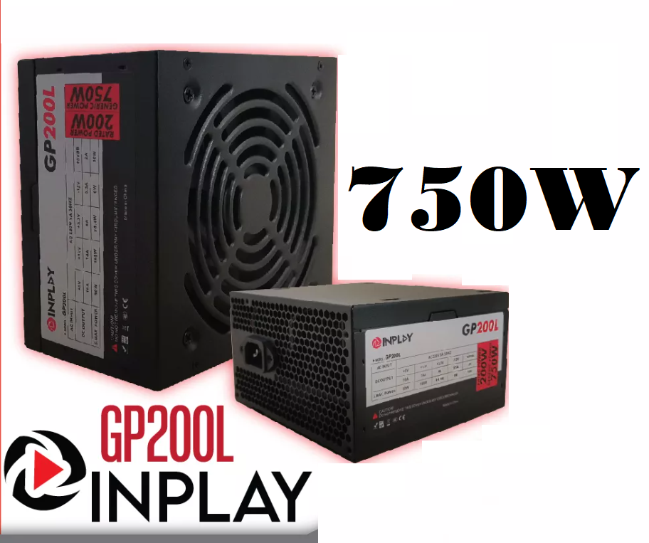 INPLAY GP200 750WATTS POWER SUPPLY
