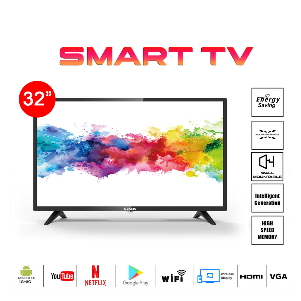 NVISION S32MD/S32SI/S32MC 32 INCH SMART ANDROID TV