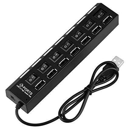 USB HUB 7 PORT SWITCH HUB 2.0