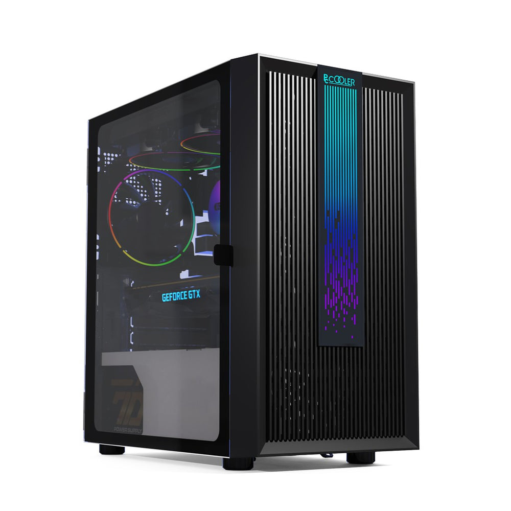 PC COOLER LM200 MATX/ITX CASE COMPUTER BLACK CASE