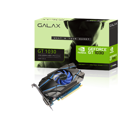 GALAX GEFORCE® GT1030 2GB SDDR4 64-BIT HDMI 2.0B/DVI-D