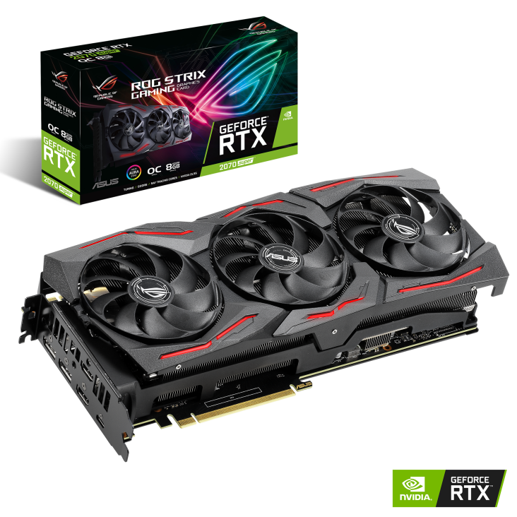 ASUS ROG STRIX GEFORCE RTX 2070  8GB GDDR6  GRAPHICS CARD