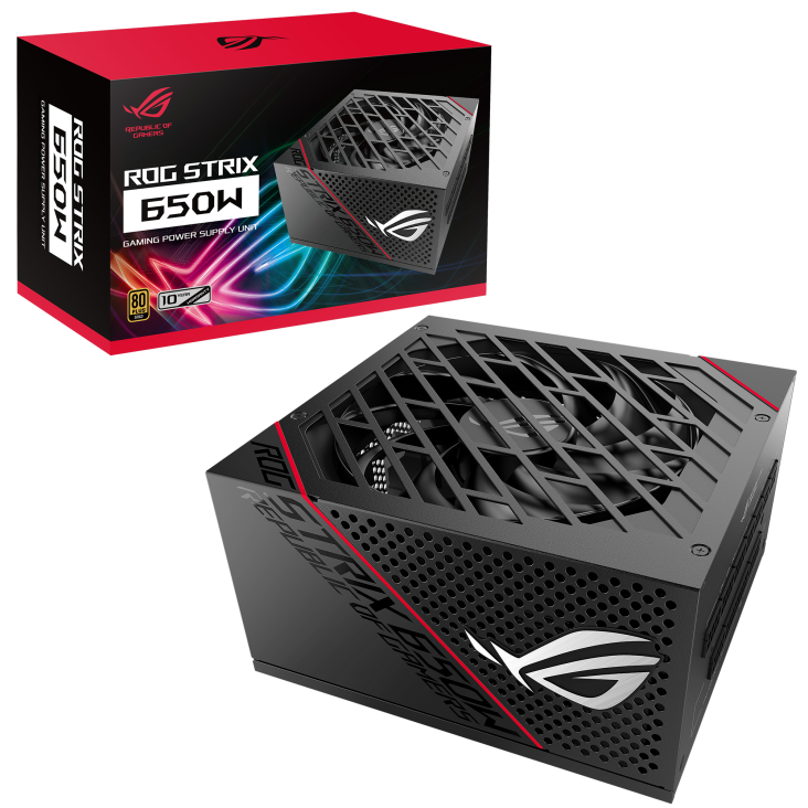 ASUS ROG STRIX 650WATTS FULL MODULAR 80 PLUS GOLD 650W ATX POWER SUPPLY