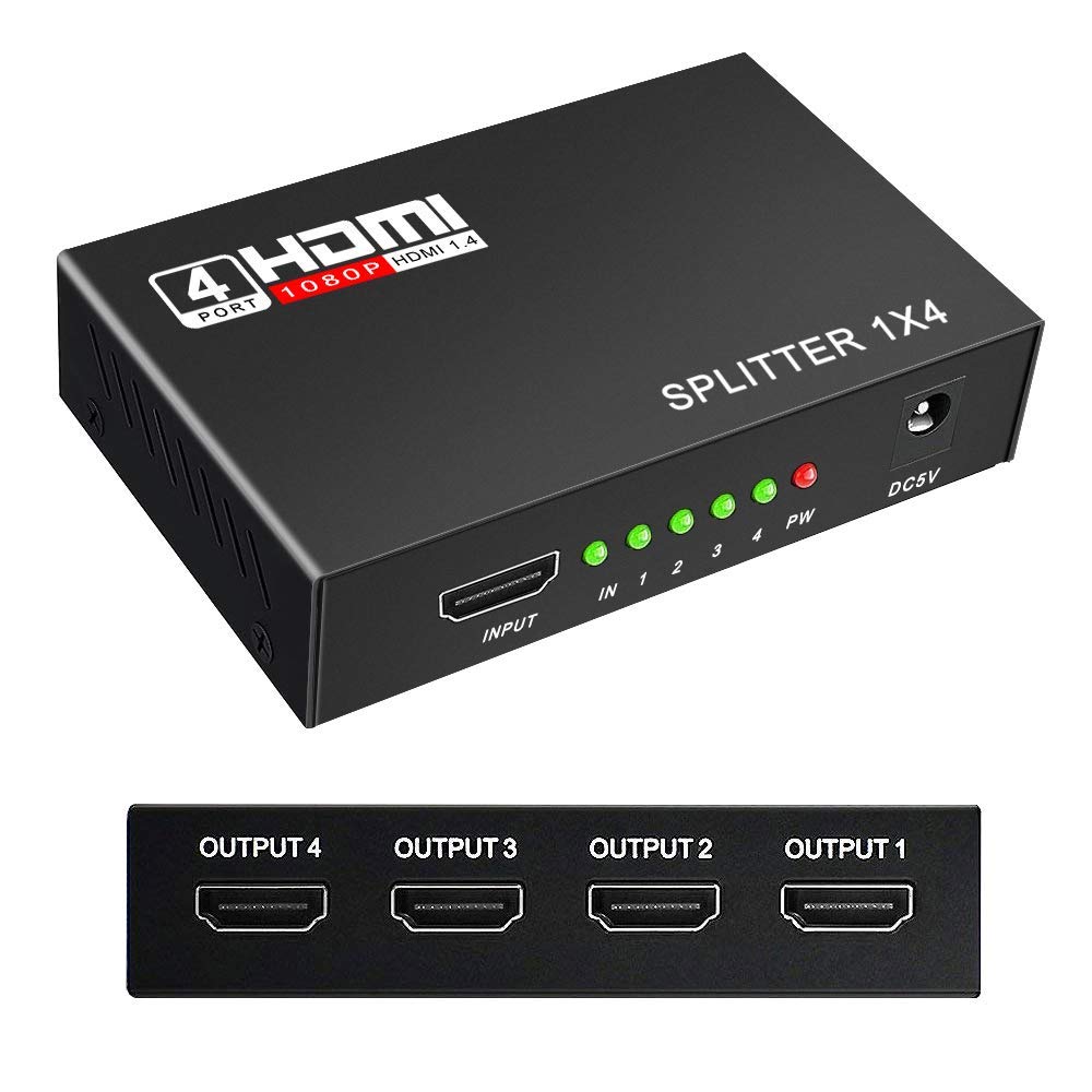 HDMI SPLITTER 4 PORT SPLITTER