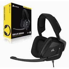 CORSAIR VOID ELITE SURROUND PREMIUM WITH 7.1 SURROUND SOUND — CARBON GAMING HEADSET