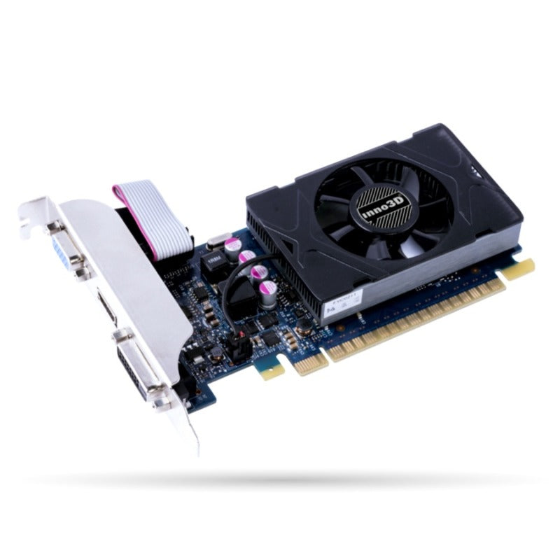 INNO3D GEFORCE GT730 KEPLER DVI+VGA+HDMI SDDR3 2GB 64BIT GRAPHICS CARD