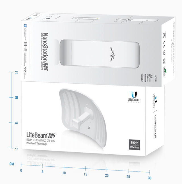 LITE BEAM M5 WITH INNERFEED TECHNOLOGY ANTHENNA