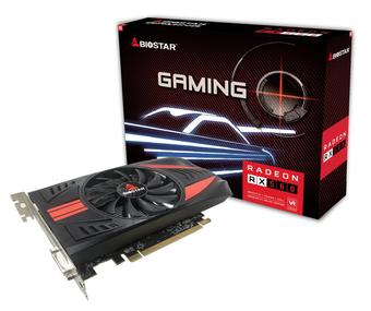 BIOSTAR OC GAMING RADEON RX 560 4GB GDDR5 128-BIT DIRECTX 12, VORTEX DUAL COOLING FAN