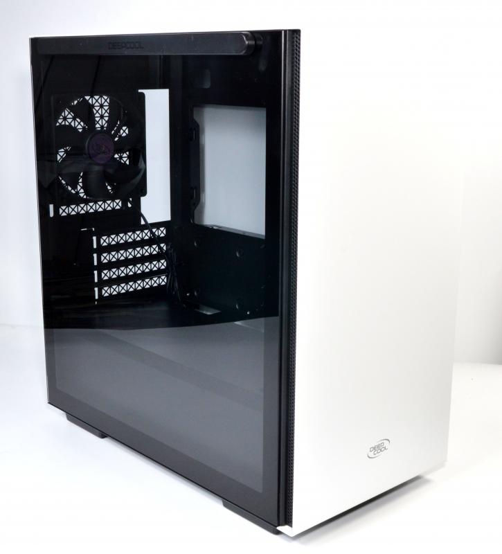 DEEPCOOL MACUBE 110 WH MICRO ATX CASE WITH FULL-SIZE MAGNETIC TEMPERED GLASS | GAMING CASE