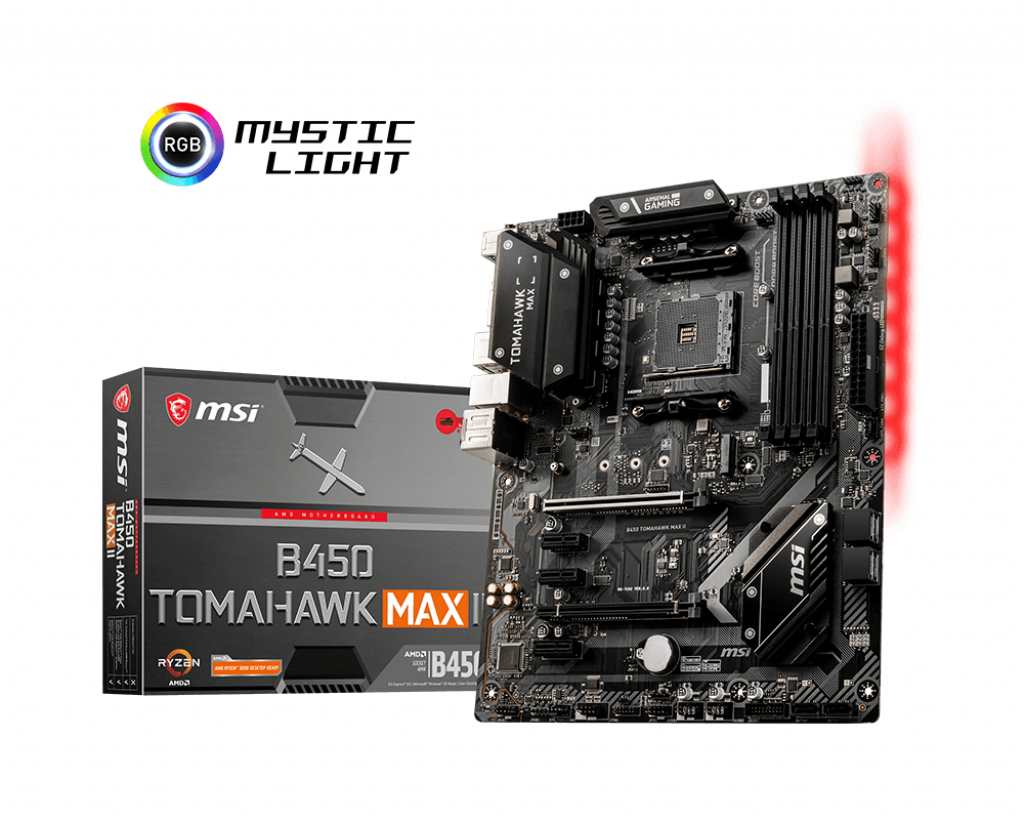 MSI B450 TOMAHAWK MAX II (AM4) MOTHERBOARD