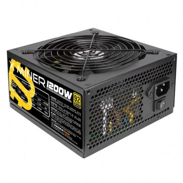 XIGMATEK X MINER 1200WATTS 92 PLUS GOLD POWER SUPPLY