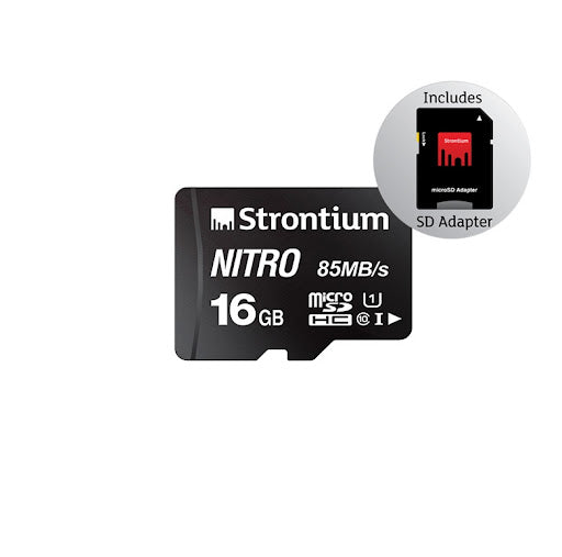 STROTIUM NITRO 16GB MICRO SD CARD
