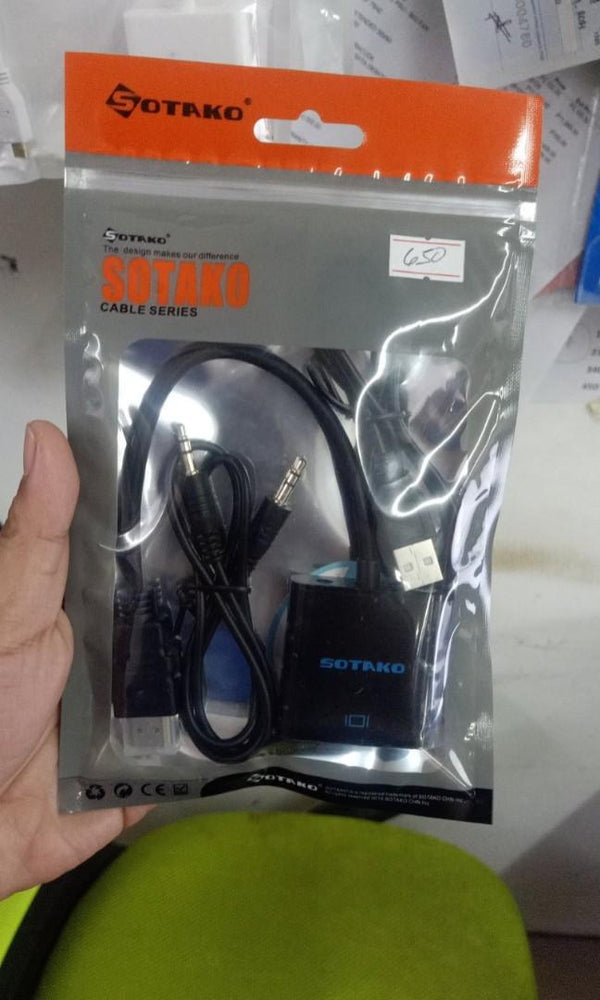 HDMI to VGA ADAPTOR/ SOTAKO CABLE