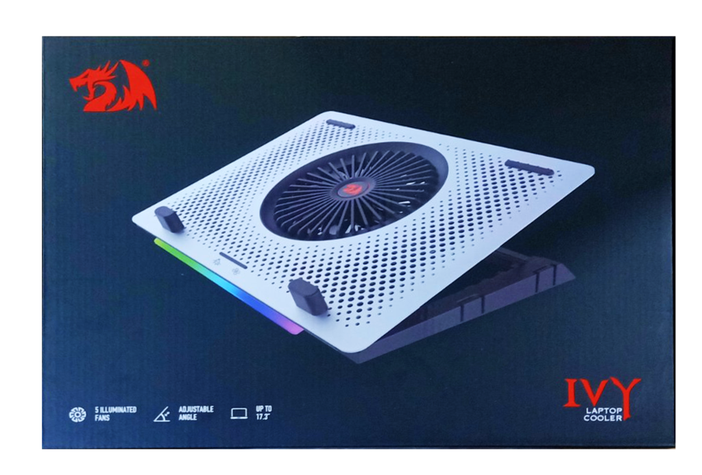 REDRAGON IVY GCP500 [SILVER] LAPTOP COOLER