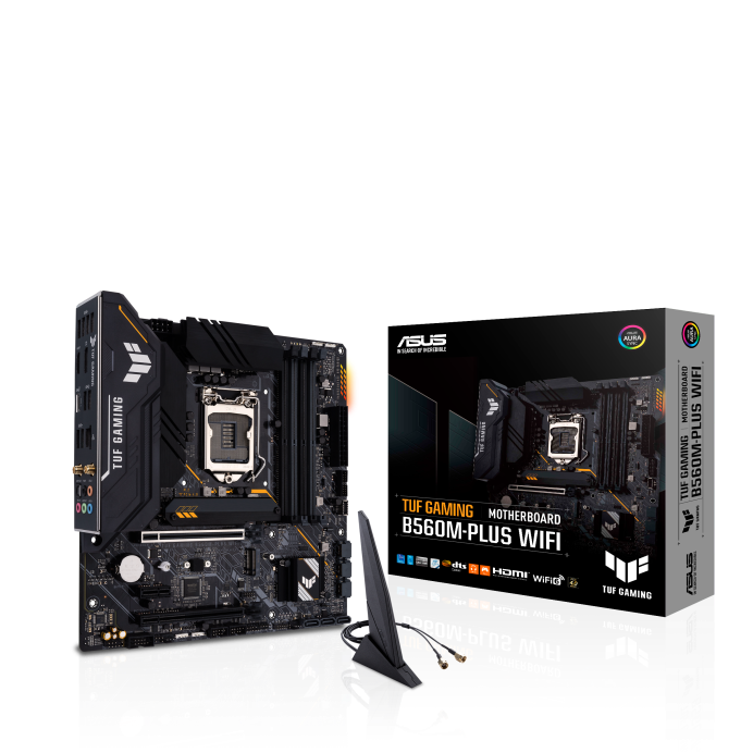 ASUS TUF GAMING B560M-PLUS WIFI LGA 1200 MOTHERBOARD