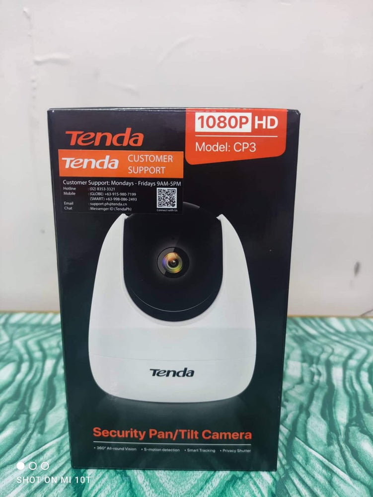 TENDA CP3 1080P / PRO 2K / SECURITY CAMERA PAN