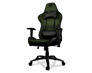 COUGAR ARMOR ONE X GAMING CHAIR / ADJUSTABLE (GREEN)