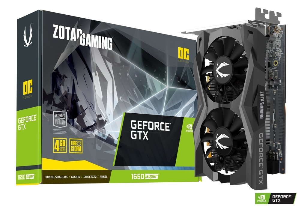 ZOTAC GAMING GeForce GTX 1650 SUPER OC GRAPHICS CARD