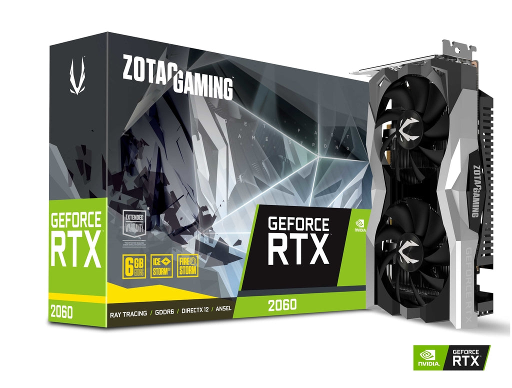 ZOTAC GAMING GEFORCE RTX 2060 TWIN FAN GRAPHICS CARD